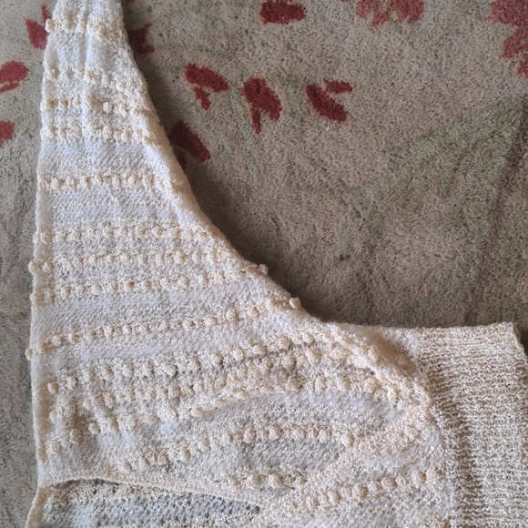 VTG Colleen Toland Gorgeous Hand Knit Wrap Sweater - Picture 8 of 10